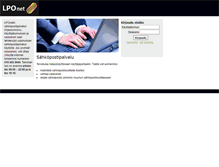 Tablet Screenshot of oma.sulo.fi